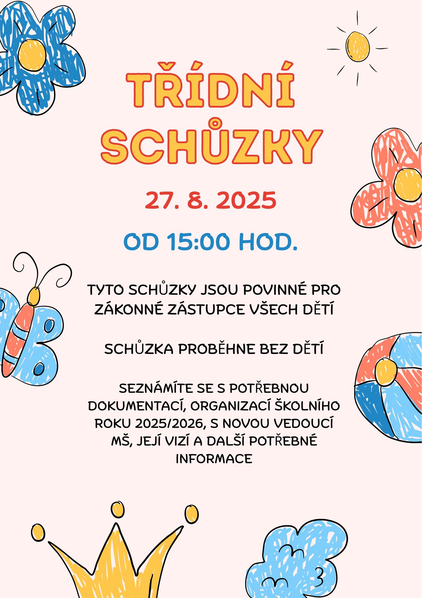 třídní schůzky